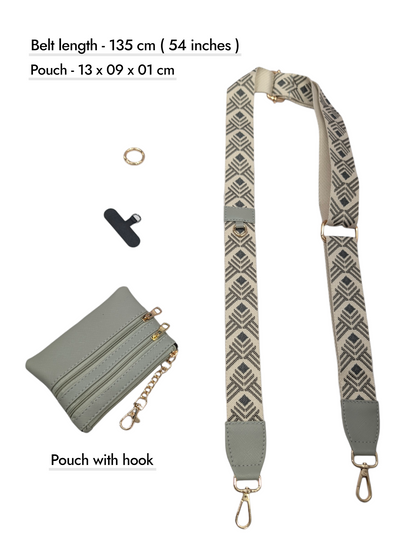The " Sharron " Straps - Clipped Mobile Straps