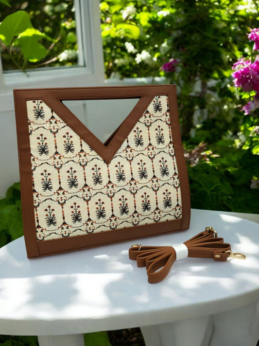 The V-Cut Satchel