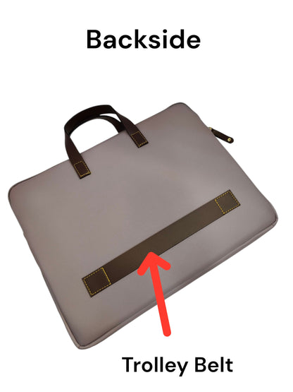 The Unisex Laptop Bags - Purplish