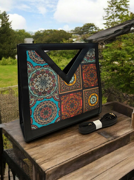 The V-Cut Satchel