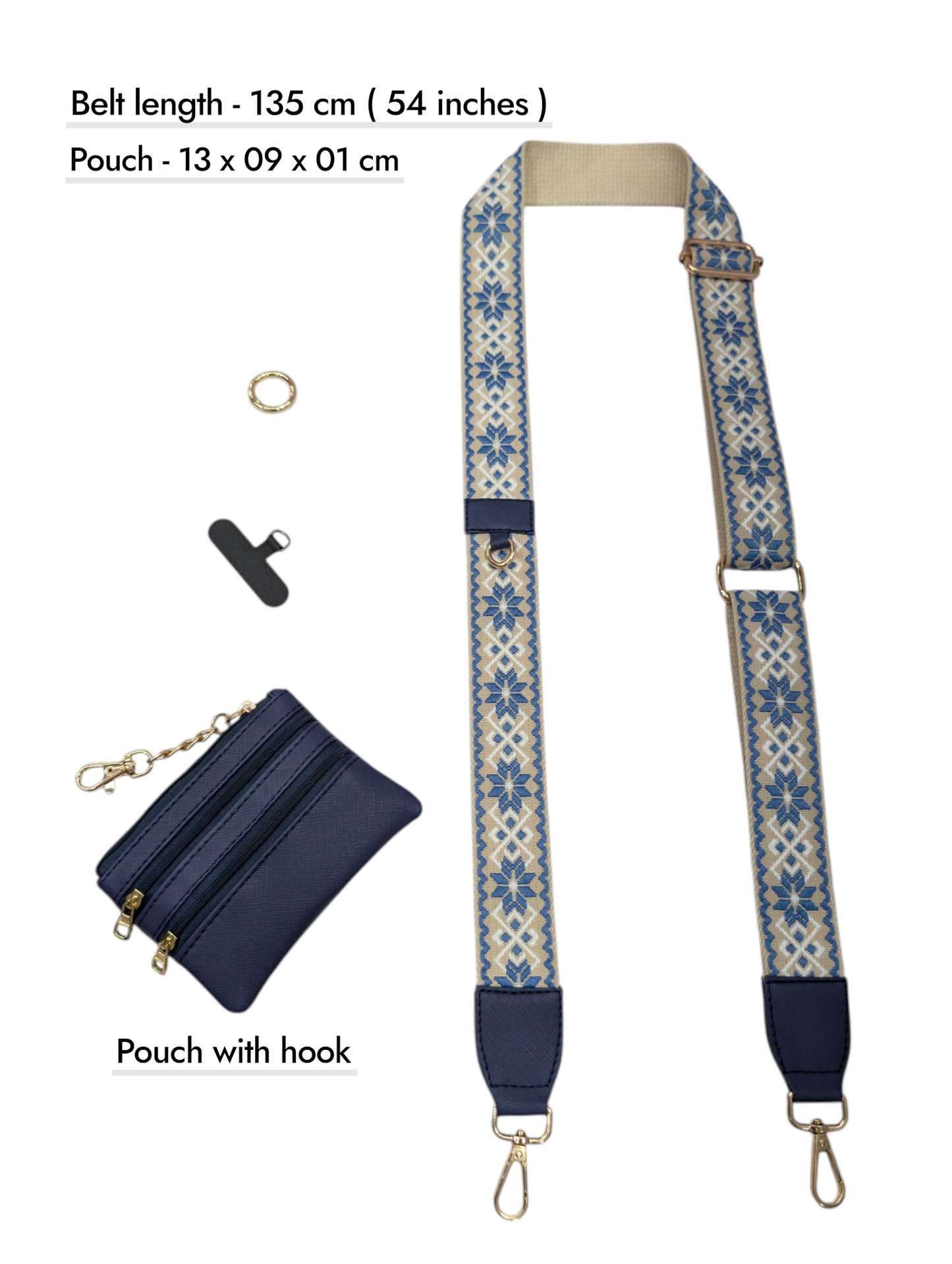 The " Sharron " Straps - Clipped Mobile Straps