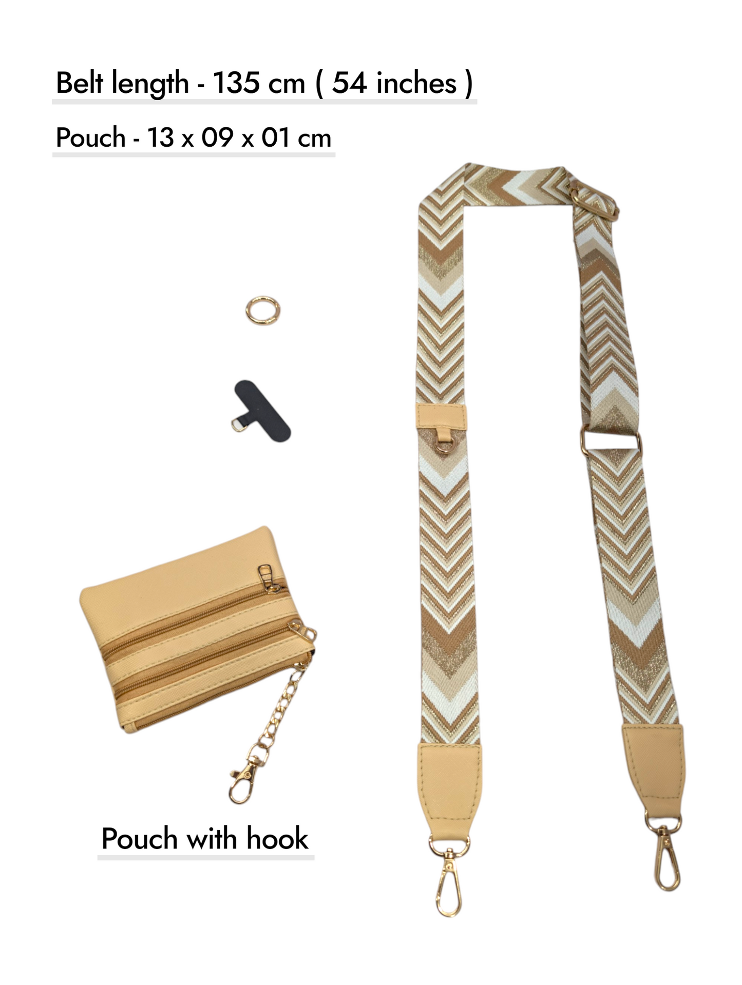 The " Sharron " Straps - Clipped Mobile Straps