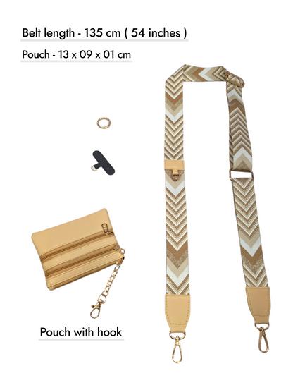 The " Sharron " Straps - Clipped Mobile Straps