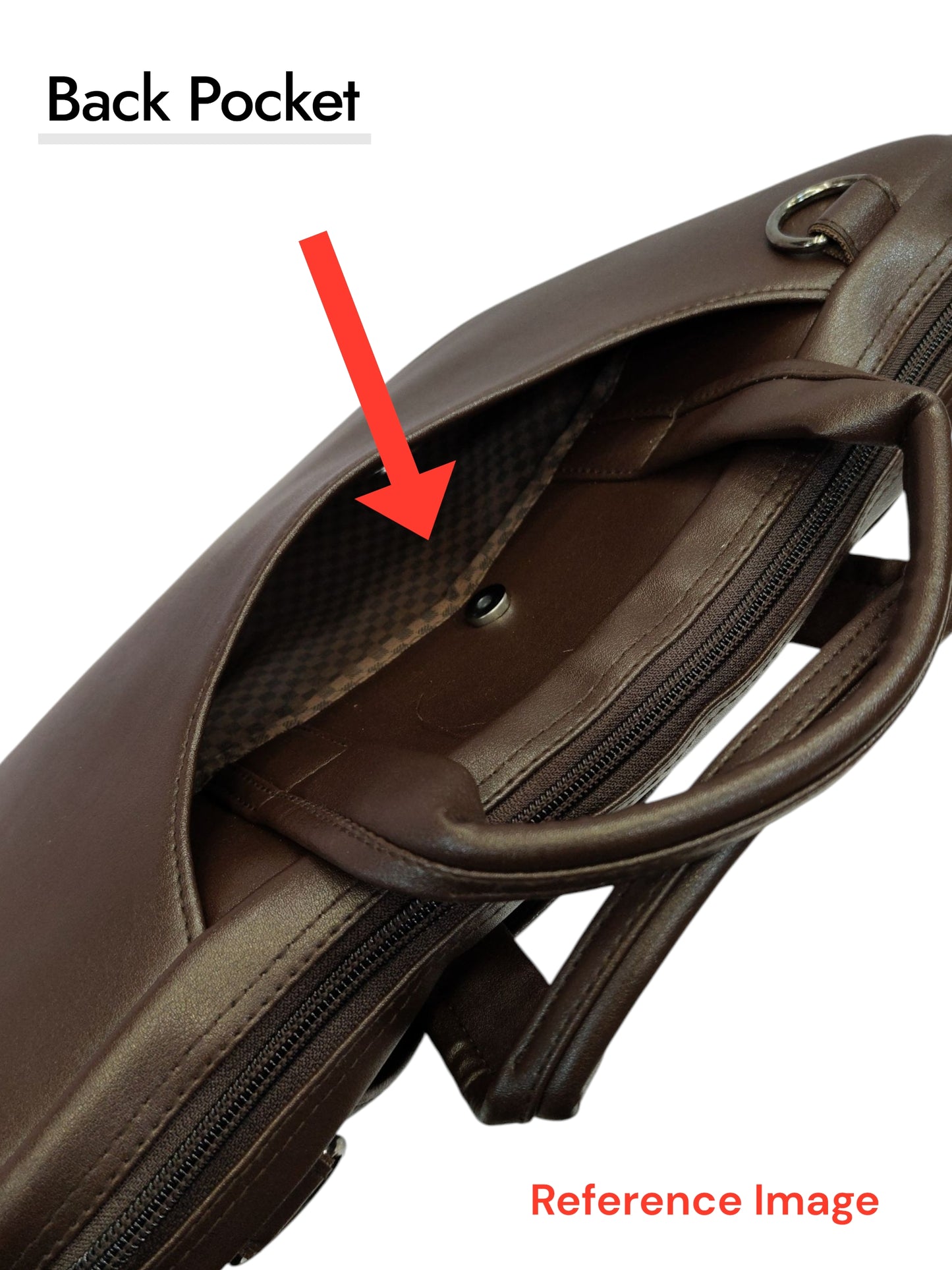 Office Bag - FC 823- For 16" (sleek) - BROWN