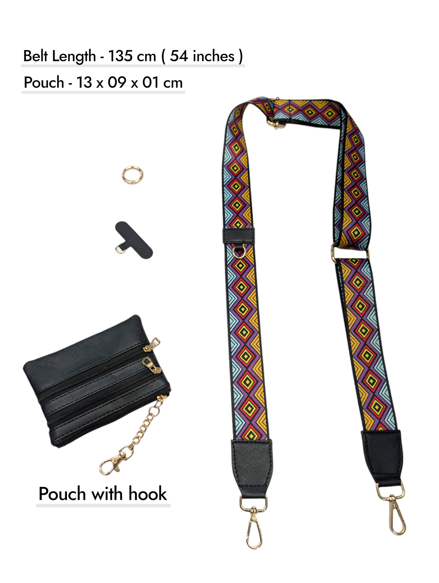 The " Sharron " Straps - Clipped Mobile Straps