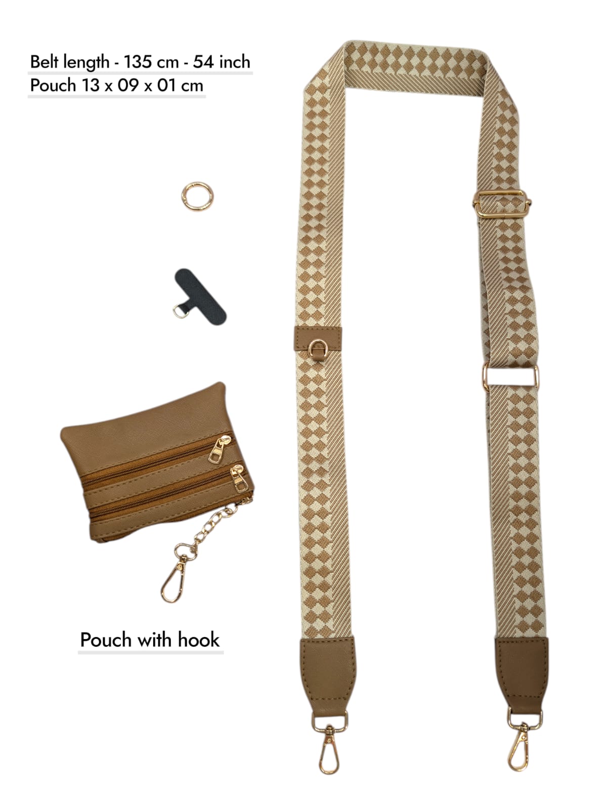 The " Sharron " Straps - Clipped Mobile Straps