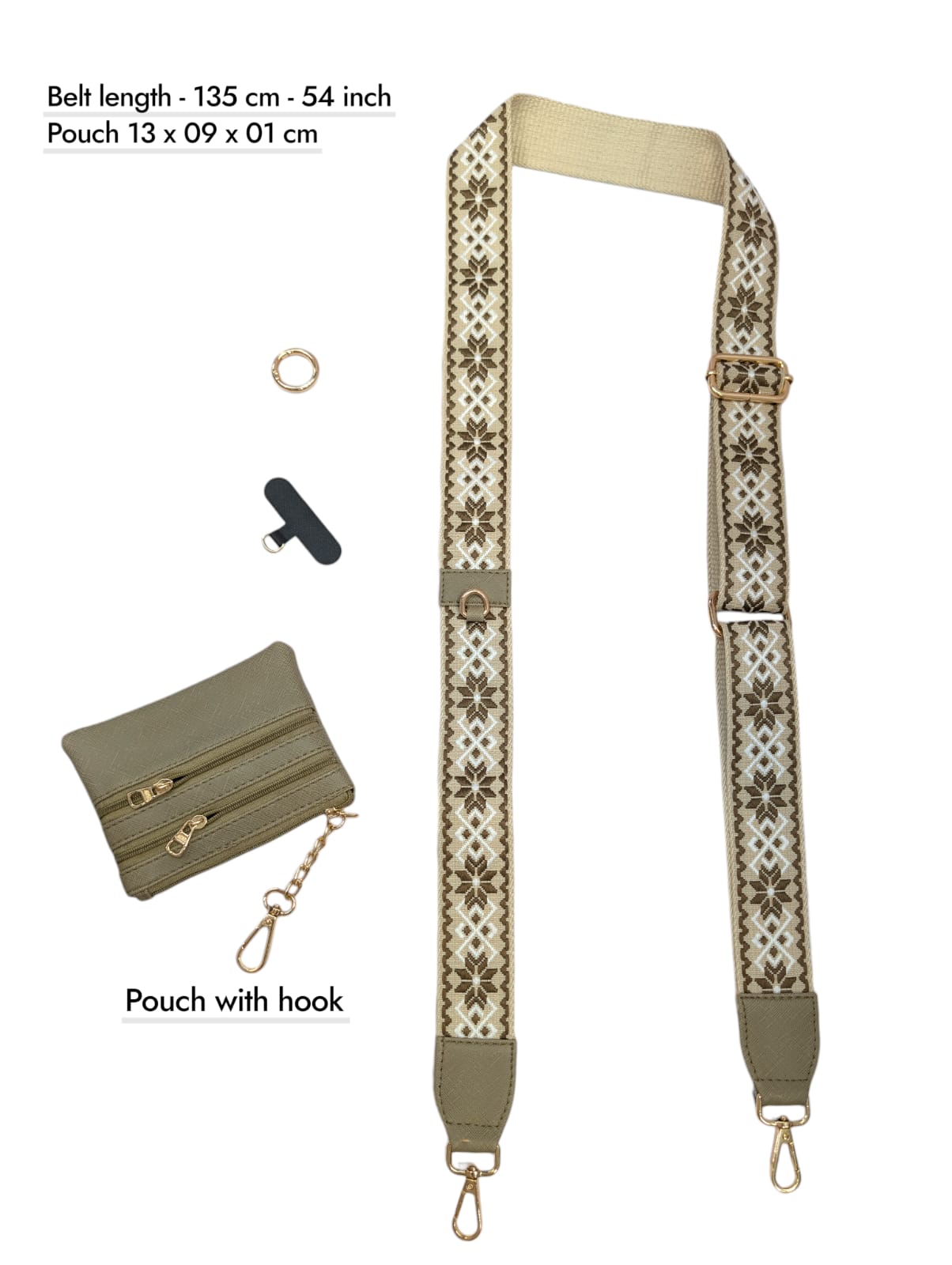 The " Sharron " Straps - Clipped Mobile Straps