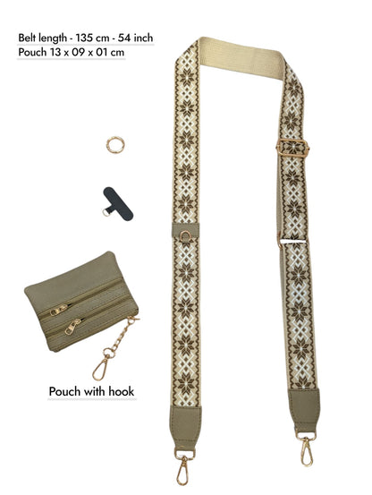 The " Sharron " Straps - Clipped Mobile Straps