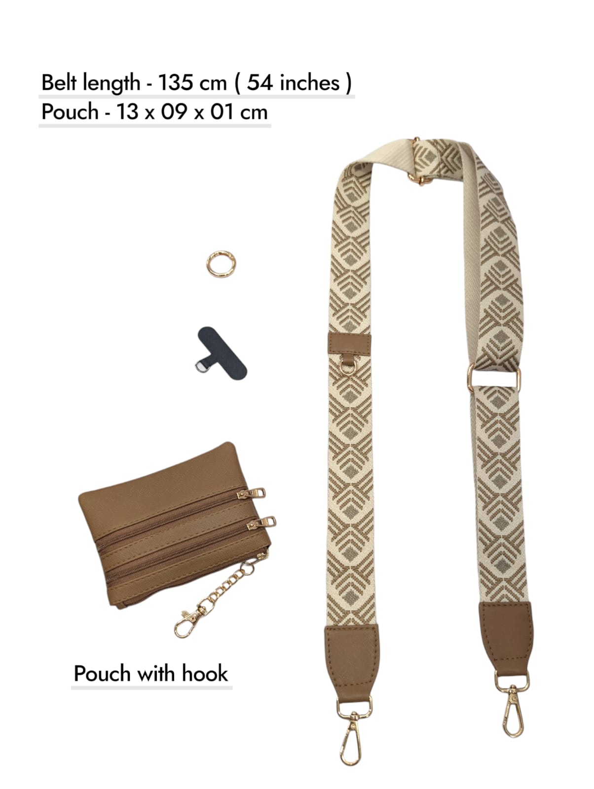 The " Sharron " Straps - Clipped Mobile Straps