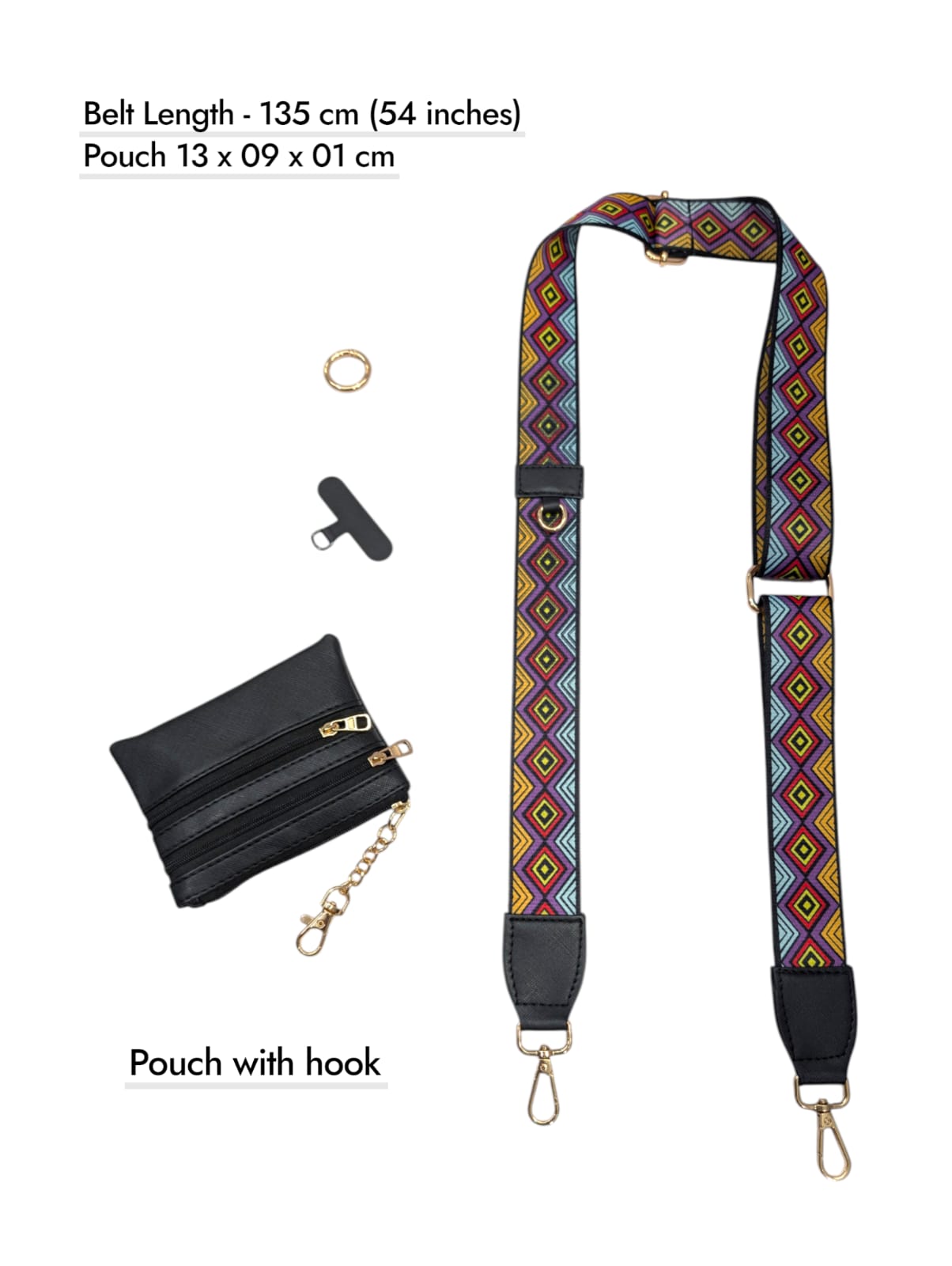 The " Sharron " Straps - Clipped Mobile Straps