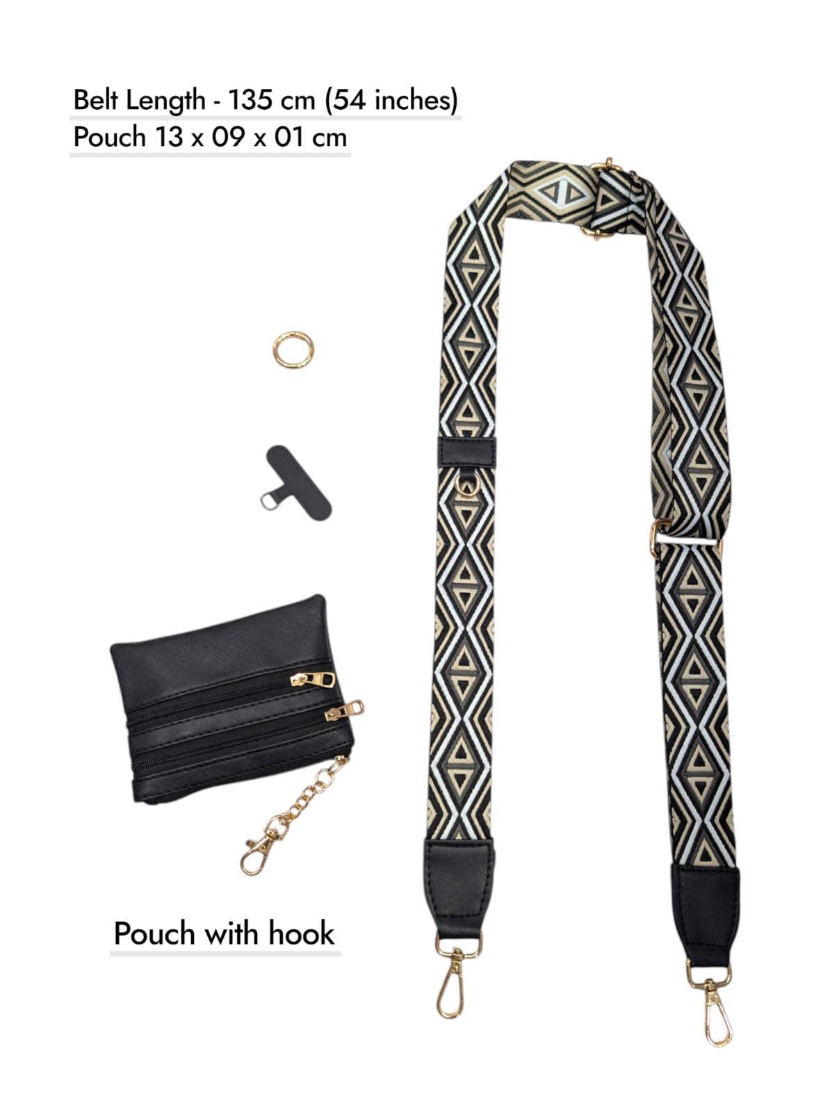 The " Sharron " Straps - Clipped Mobile Straps