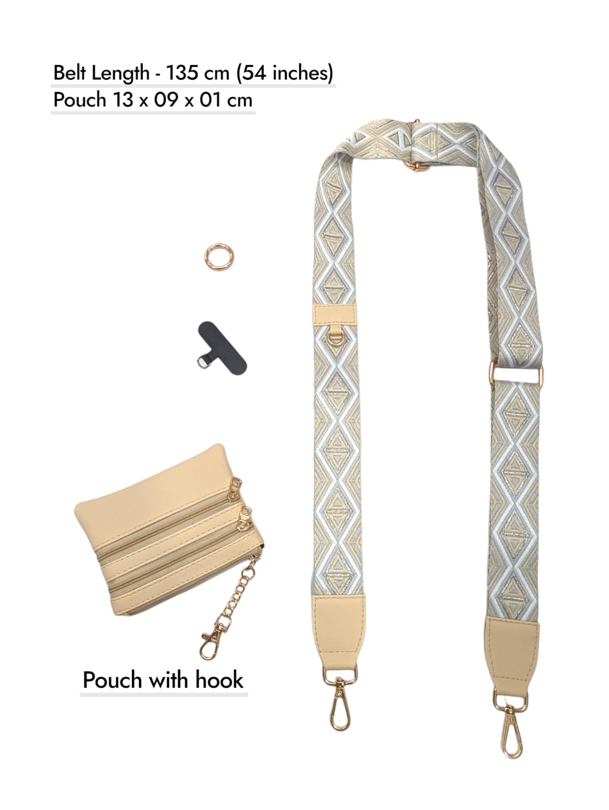 The " Sharron " Straps - Clipped Mobile Straps