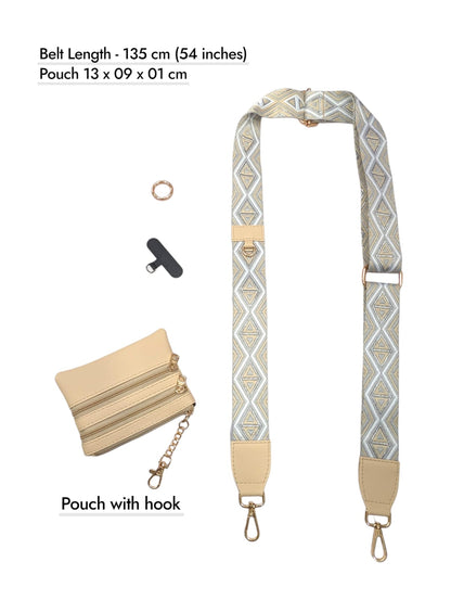 The " Sharron " Straps - Clipped Mobile Straps