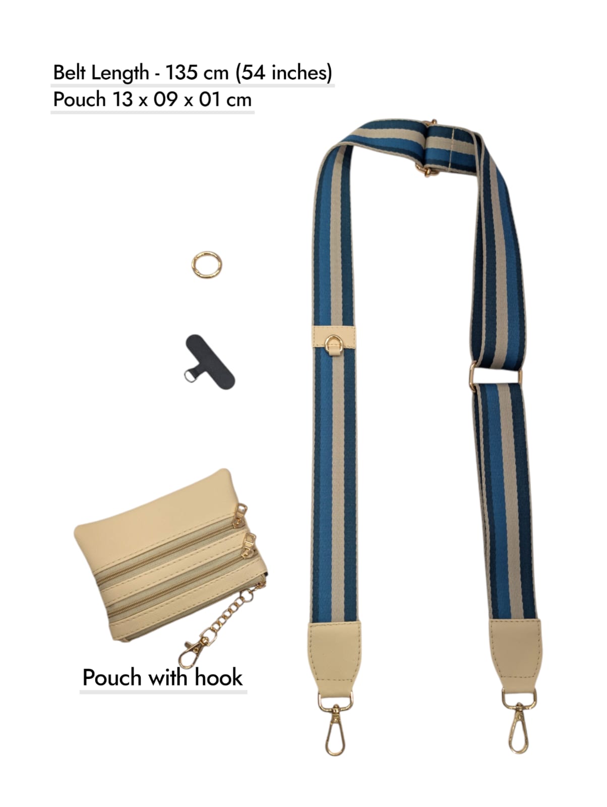 The " Sharron " Straps - Clipped Mobile Straps