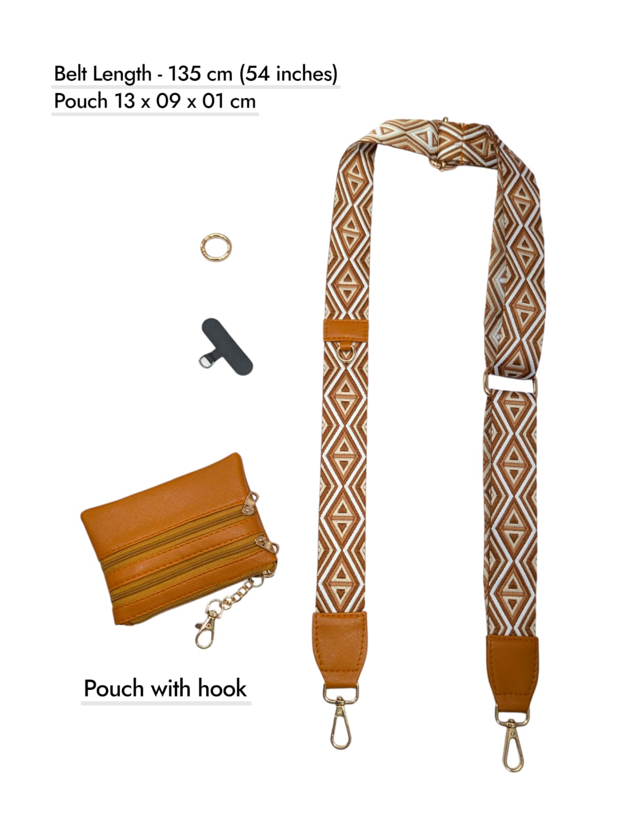 The " Sharron " Straps - Clipped Mobile Straps