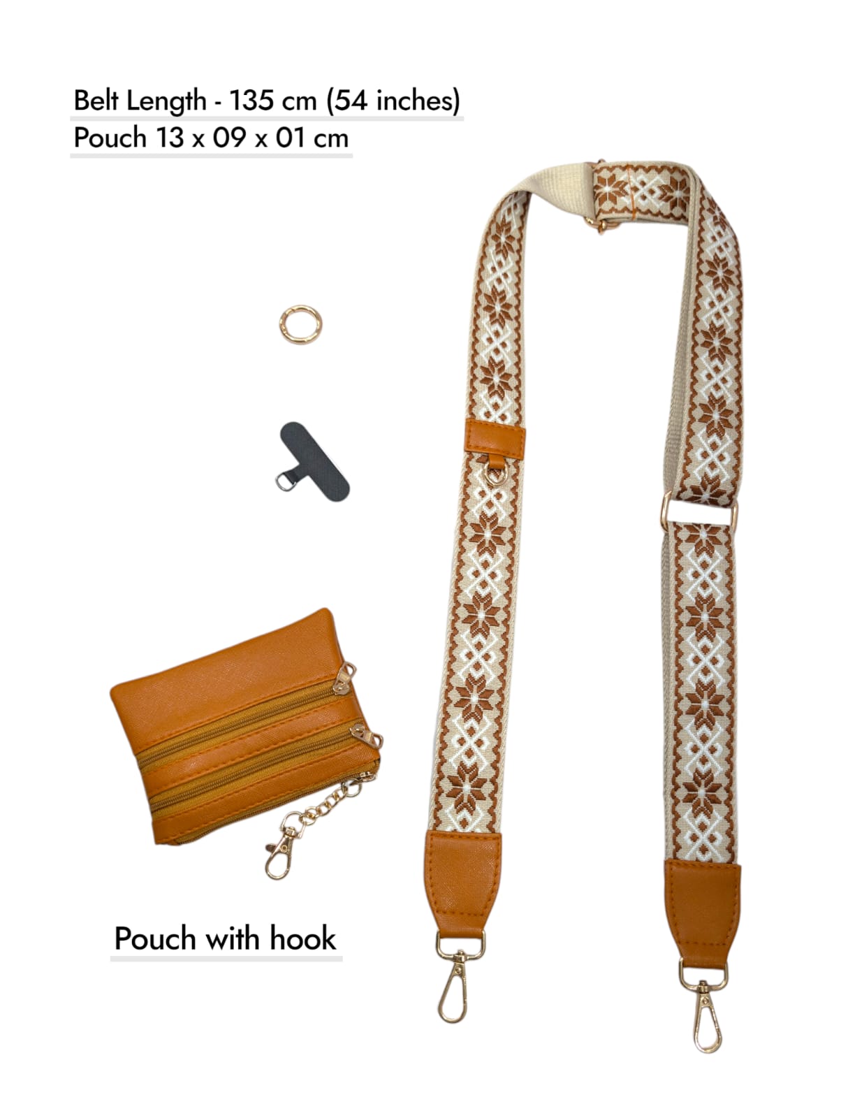 The " Sharron " Straps - Clipped Mobile Straps