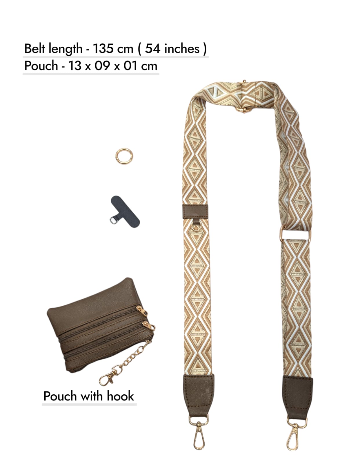 The " Sharron " Straps - Clipped Mobile Straps