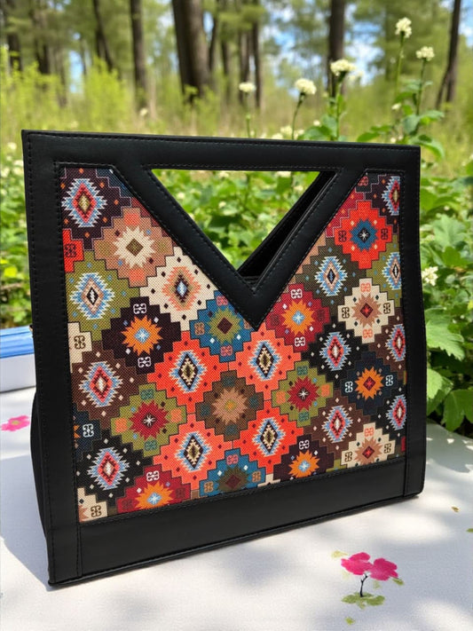 The V-Cut Satchel