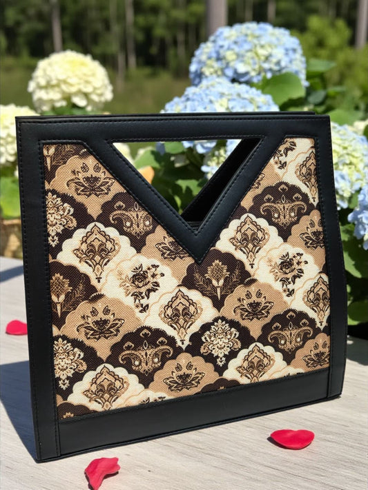 The V-Cut Satchel