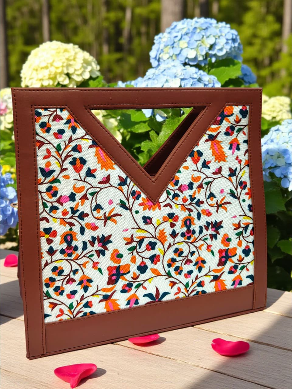 The V-Cut Satchel