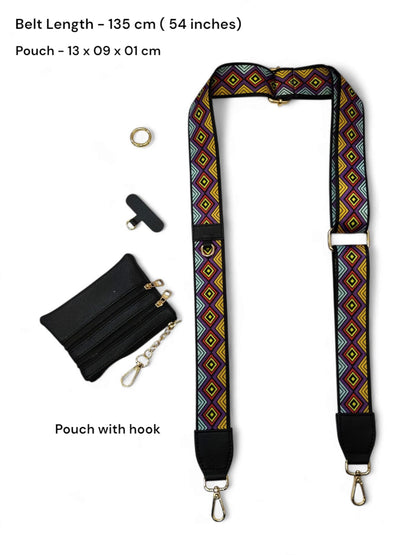 The " Sharron " Straps - Clipped Mobile Straps