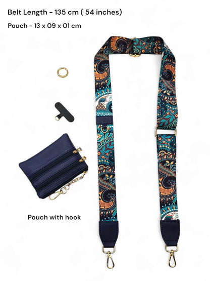 The " Sharron " Straps - Clipped Mobile Straps