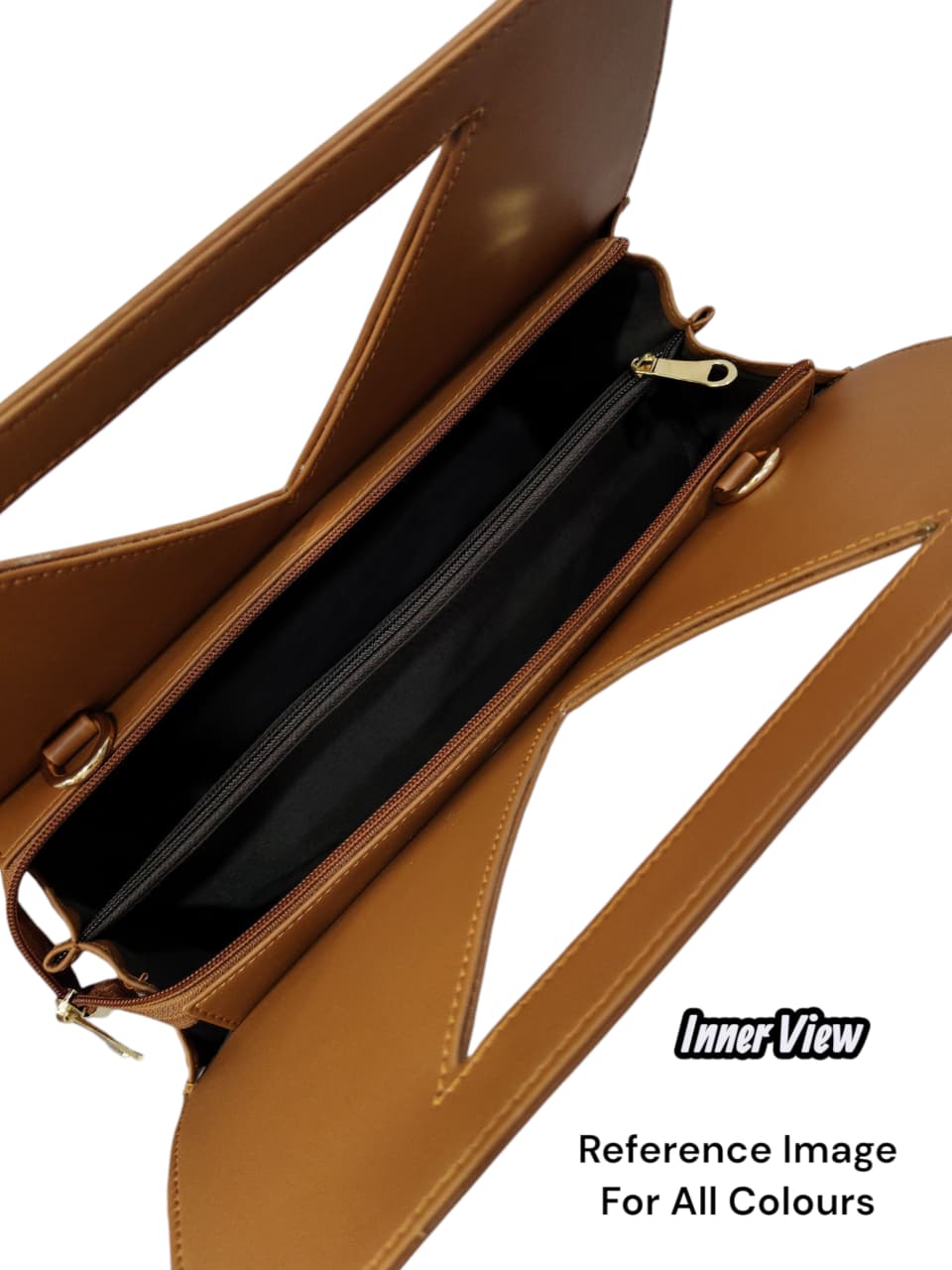 The Printed V-Cut Satchel