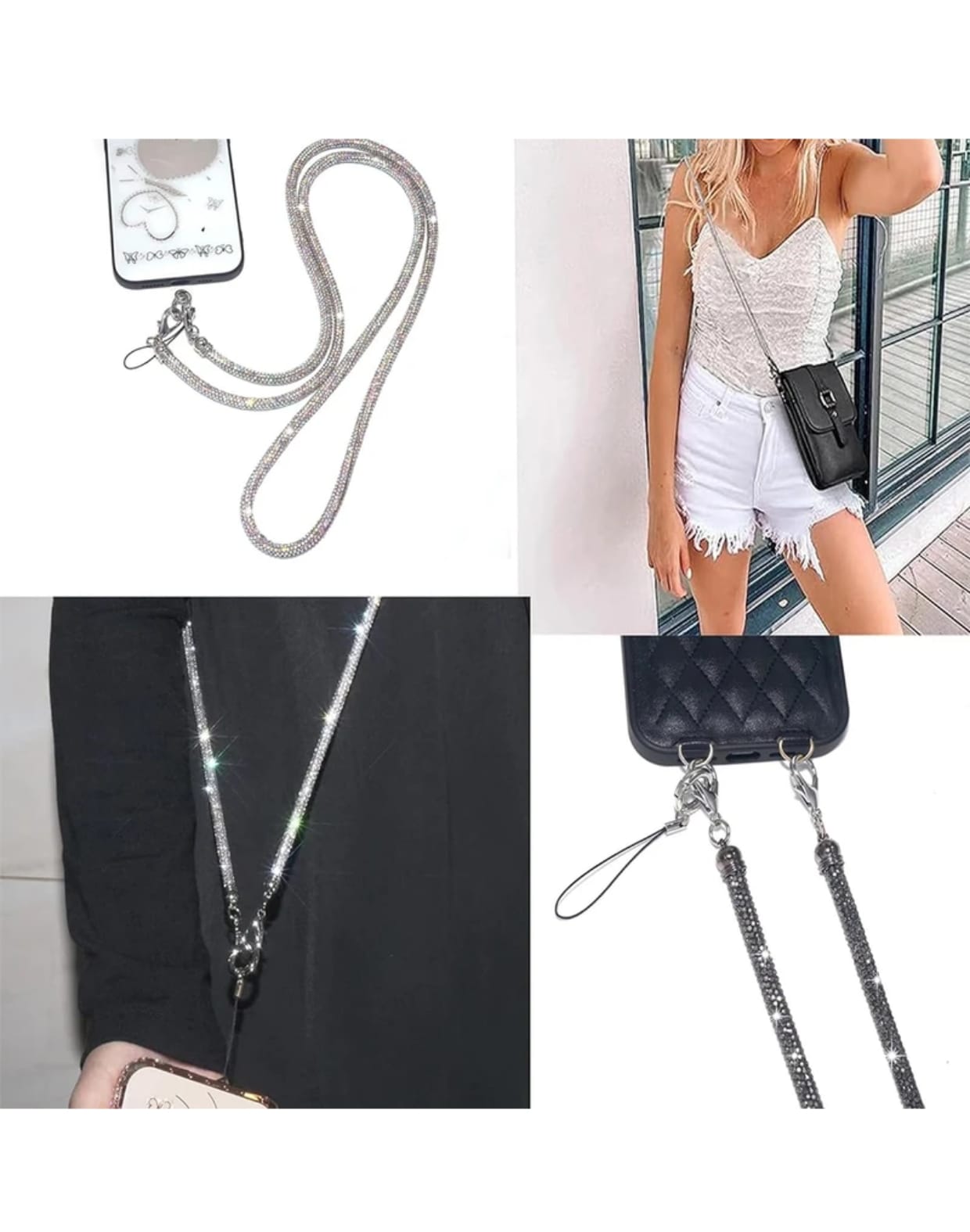 The BOLD - Sharron Straps (Grey Metallic)